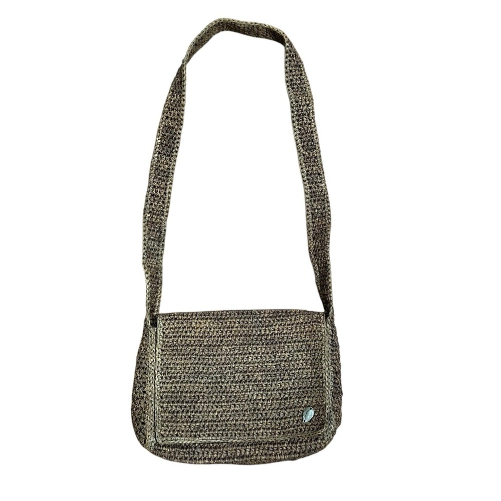 Helen Kaminski Australia Crochet Raffia‎ Crossbody Bag Purse